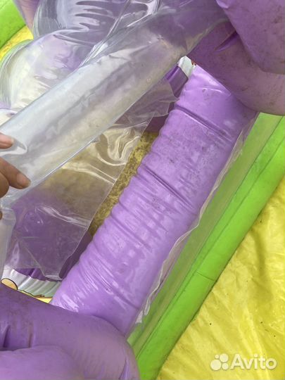 Детский надувной бассейн бу