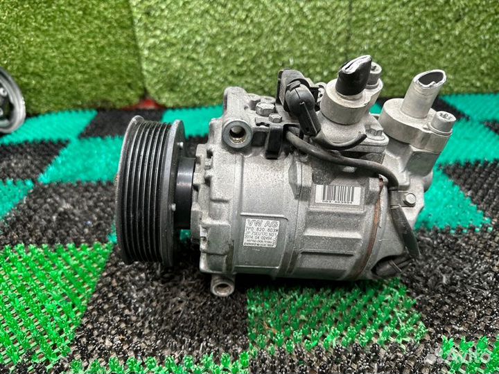 Компрессор кондиционера Porsche Cayenne 958 3.6