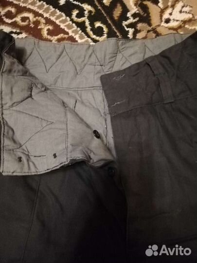 Штаны ватные для рыбалки