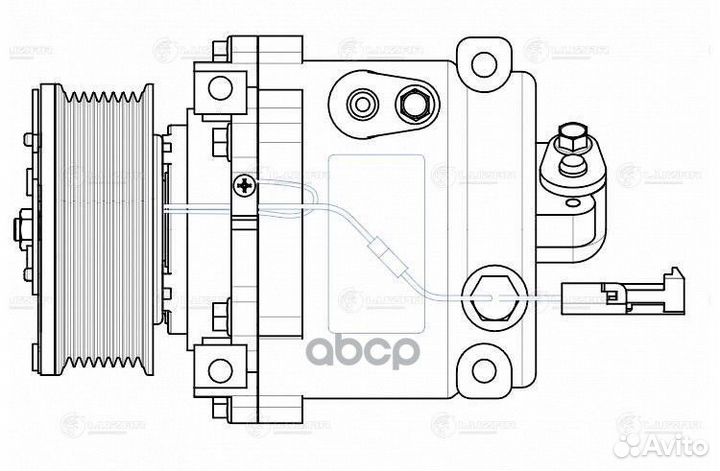 Компрессор кондиционера 21214 LADA 4x4 Urban (в