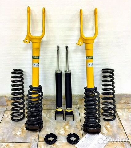 Комплект для перехода с пневмы на пружины