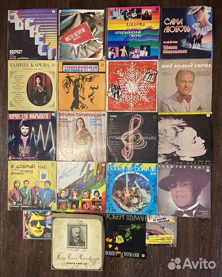 Пластинки винил, рок, импорт, Высоцкий