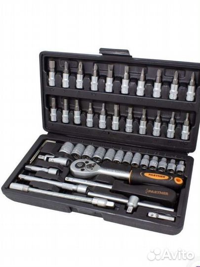 Набор инструментов головок 46 предметов новый