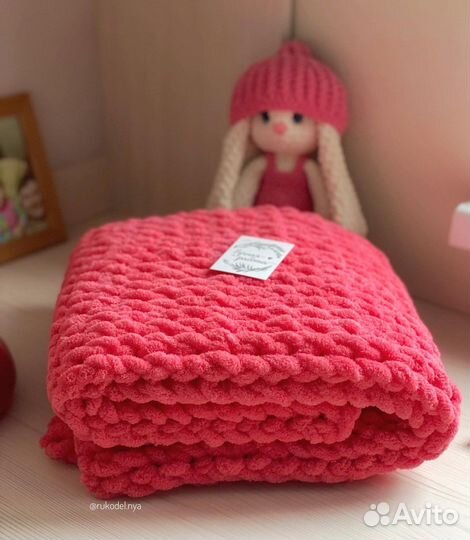 Детский плед ручной работы