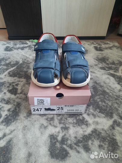 Сандалии для мальчика 25 размер