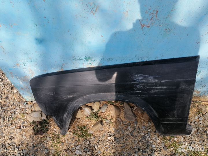 Крыло переднее левое ваз 2107 стеклопластик