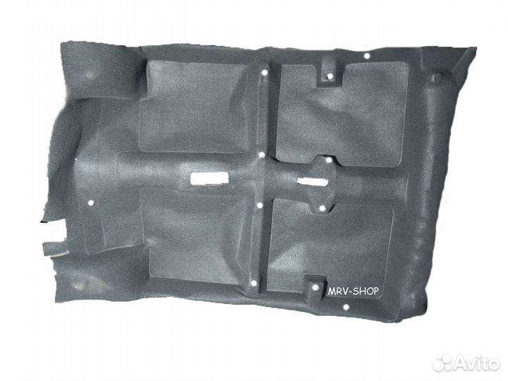 Ковер пола 2-х слойный 