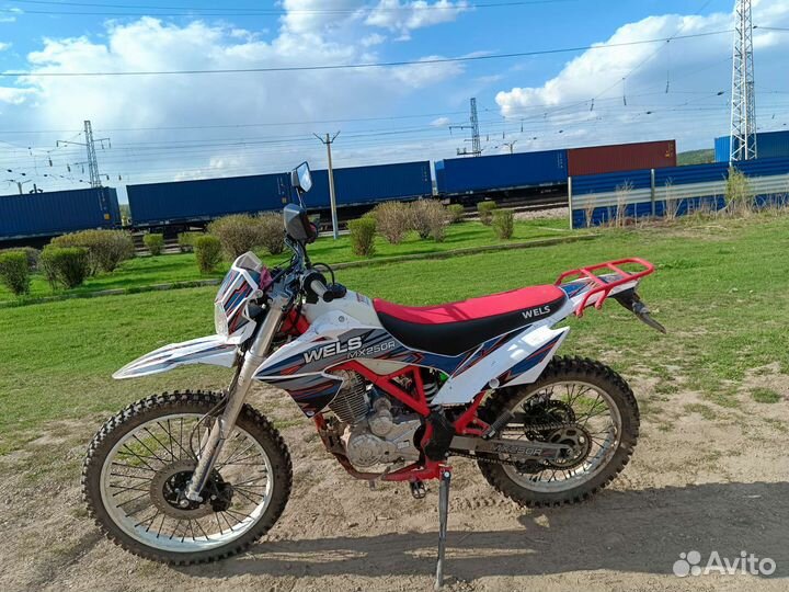 Wels MX-250R 21/18 колеса в идеале, 2022год