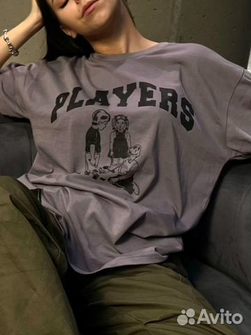 Футболка players club obladaet мерч купить в Москве | Личные вещи | Авито