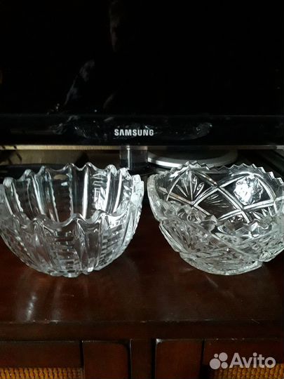 Вазы хрустальные СССР