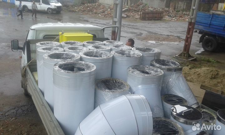 Производство дымоходов всех типов и вентиляции