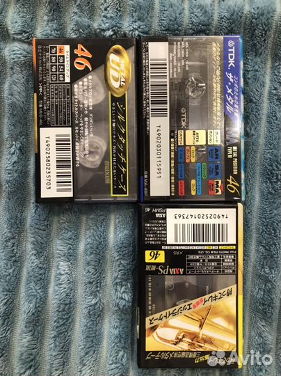 Аудио кассеты новые Maxell TDK axia Metal Type IV