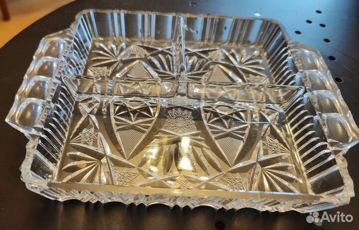 Хрустальные вазы, кувшины, салатницы ГДР