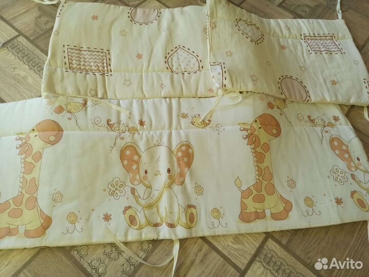 Бортики в детскую кроватку