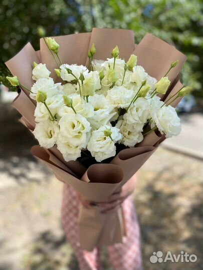 Эустома, букет