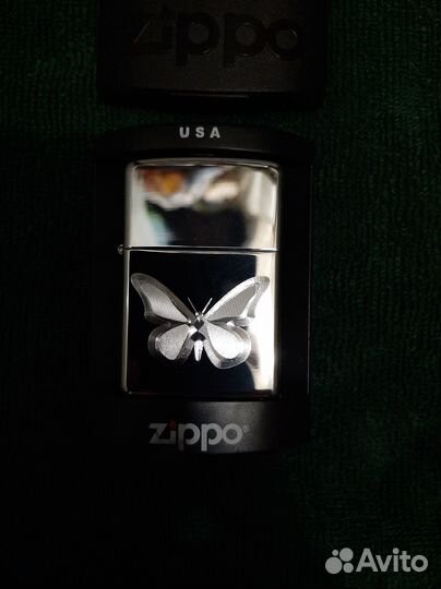 Zippo бабочка оригинальный газовый инсерт
