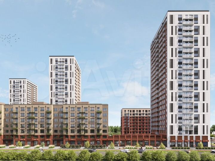 1-к. квартира, 40,8 м², 8/24 эт.