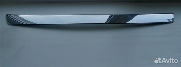 Защита, молдинг бампера Toyota Rav 4, оригинал