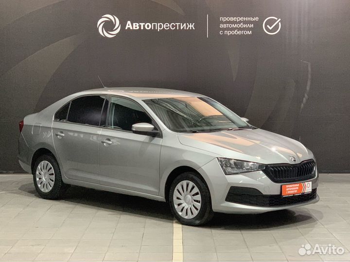 Skoda Rapid 1.6 МТ, 2020, 170 000 км