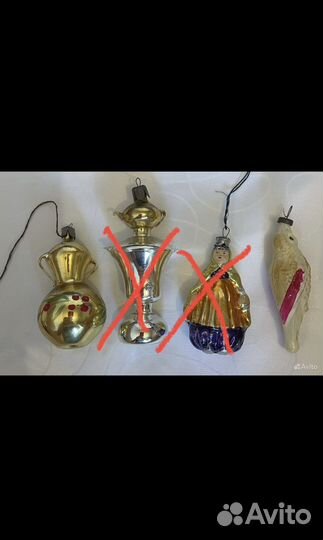 Кремлевские елочные игрушки и времен СССР