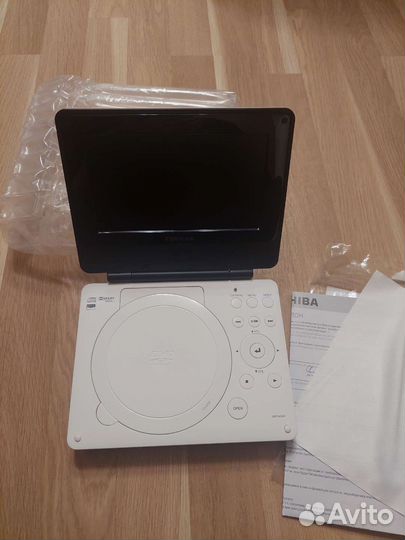 Портативный dvd проигрыватель toshiba sdp74-swr