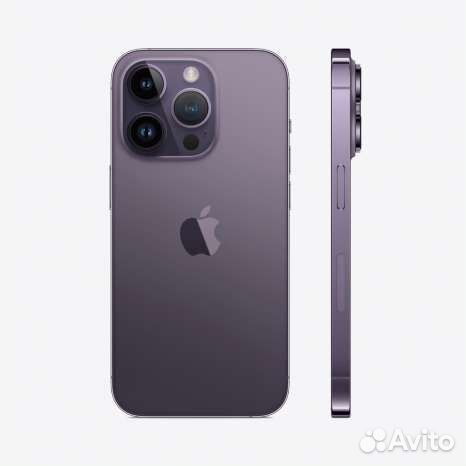 Apple iPhone 14 Pro eSIM 512 гб, темно-фиолетовый