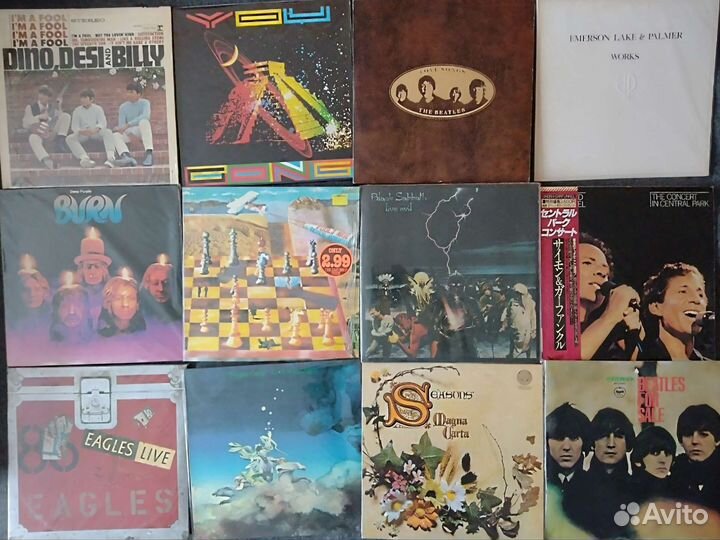 Зарубежные пластинки