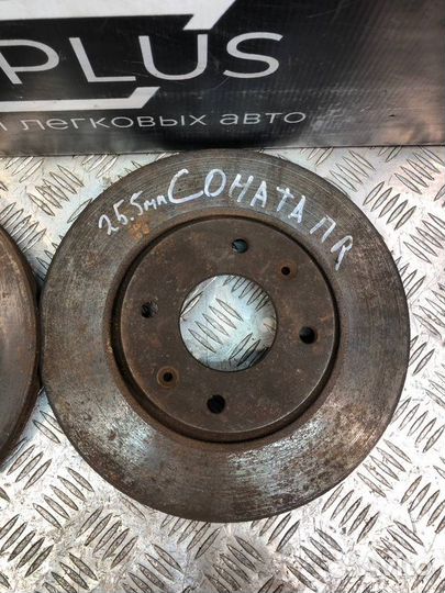 Диски тормозные передние Hyundai Sonata Iv EF 2.7