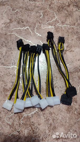 Переходники SATA, molex для бп, SATA для дисков