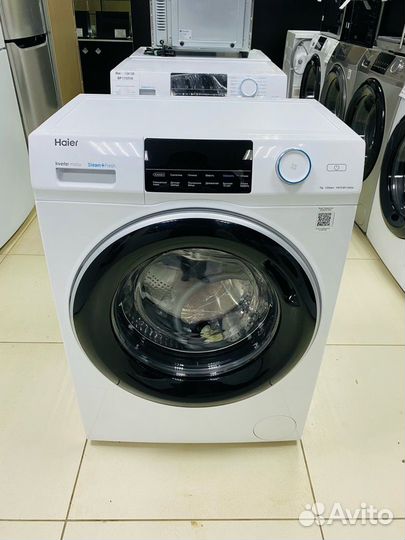 Стиральная машина узкая Haier HW70-BP12969A