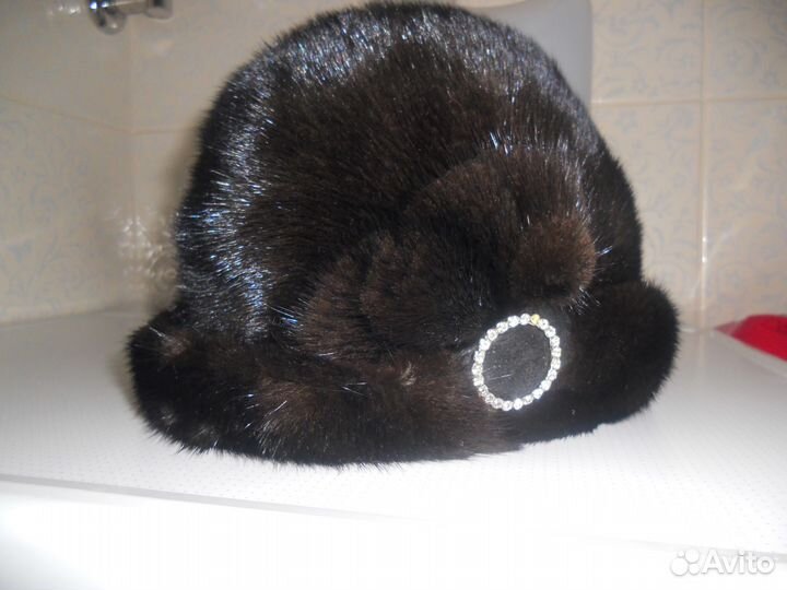 Шапка норковая женская
