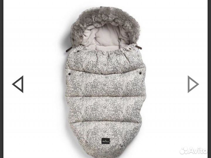 Зимний конверт в коляску elodie details