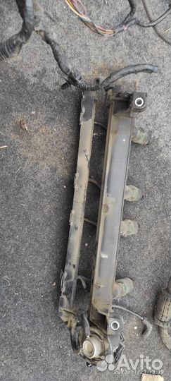 Топливная рампа skoda octavia tour a4, двс 1.6