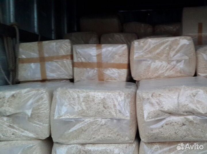 Опилки в брикетах Стружка от производителя