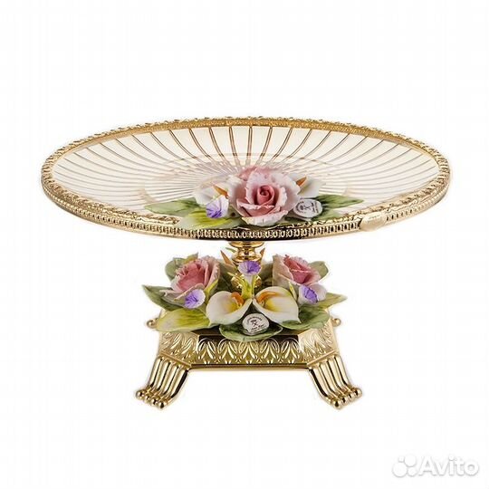 Блюдо круглое «Rosaperla» 26см. Италия