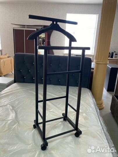 Вешалка напольная,из массива бука