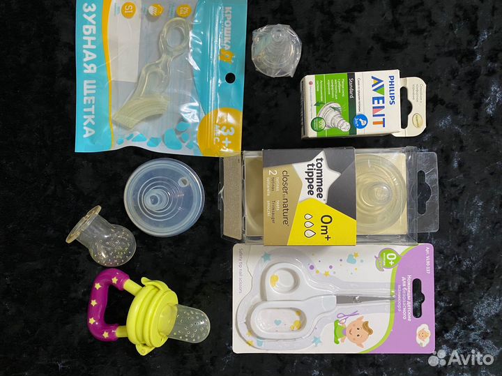 Новые ложки. Ниблер, ножницы, соски