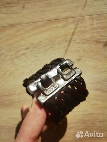 Кожаный браслет Uno de 50 оригинал 14 см