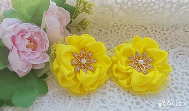 Резинки для волос ручной работы