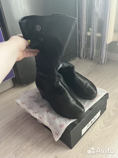 Сапоги зимние женские натуральная кожа