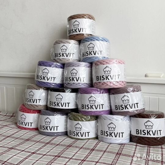 Трикотажная пряжа Бисквит Biskvit