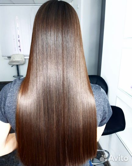 Кератиновое выпрямление, ботокс, прикорневой объем