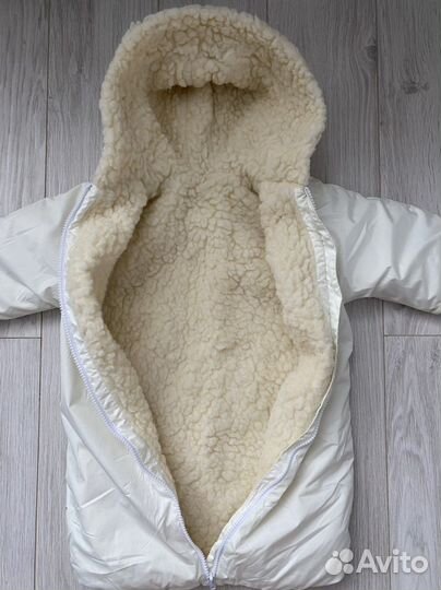 Зимний конверт на выписку/в коляску