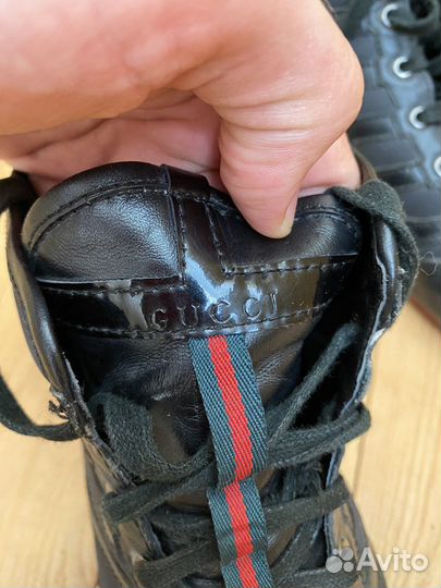 Мужские кроссовки gucci