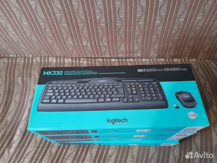 Новые беспроводные мышь и клавиатура MK330