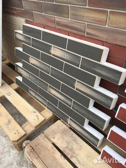 Фасадные термопанели под кирпич