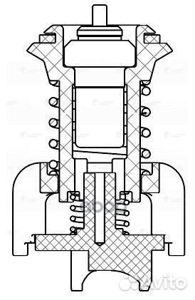 Термостат VW tiguan II /skoda kodiaq /karoq 2.0