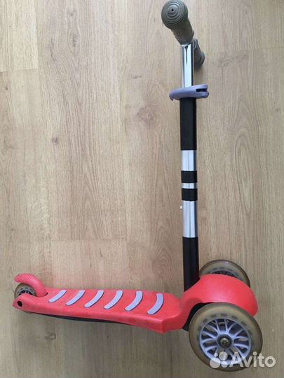 Самокат детский трехколесный бу