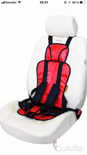 Бескаркасное автокресло