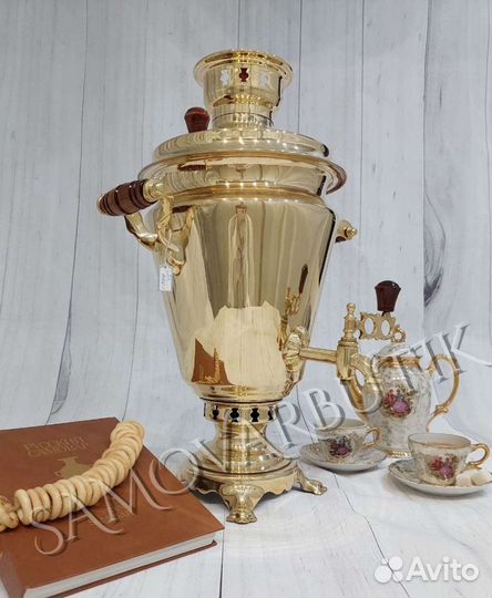 Самовар на дровах Рюмка. Оригинал